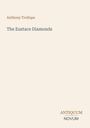 Deckblatt mit den Texten: „Anthony Trollope“, „The Eustace Diamonds“ und „ANTIQUM NOVUM“. Minimalistisches Design.