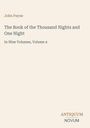 "John Payne, The Book of the Thousand Nights and One Night, In Nine Volumes, Volume 4" auf beigem Hintergrund.