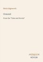Maria Edgeworth: Ormond, Buch