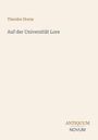 Theodor Storm: Auf der Universität Lore, Buch