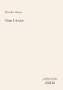 Theodor Storm: Viola Tricolor, Buch