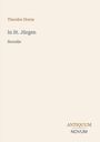 Theodor Storm: In St. Jürgen, Buch