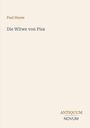 Buchtitel: "Die Witwe von Pisa" von Paul Heyse. Unten rechts steht "ANTIQUM NOVUM". Beige Hintergrund.
