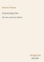 Titel: "Concerning Cats" von Helen M. Winslow. Untertitel: "My Own and Some Others". Unten rechts: Logo "ANTIQUM NOVUM".