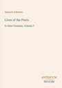 "Samuel Johnson, Lives of the Poets, In Nine Volumes, Volume 7. Unten rechts Logo: ANTIQUUM NOVUM."