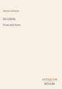 Text: "Austin Dobson", "De Libris", "Prose and Verse", "ANTIQUM NOVUM". Schlichtes, minimalistisches Design.