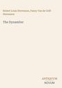 "Robert Louis Stevenson, Fanny Van de Grift Stevenson, The Dynamiter" ist zentral platziert. Beige Hintergrund, schlichtes Design.