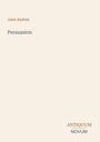 "Jane Austen, Persuasion, ANTIQUUM NOVUM. Schlichte, minimalistische Buchcovergestaltung in Beige."