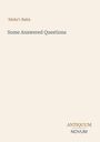 Text: ‚Abdu’l-Bahá, Some Answered Questions. Unten: ANTIQUUM, NOVUM. Beiges Design, schlicht und elegant.