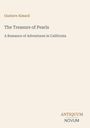 Titel: "The Treasure of Pearls". Untertitel: "A Romance of Adventures in California". Unten: "ANTIQUM NOVUM" Logo. Dezentes Design.