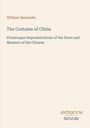 William Alexander, The Costume of China, Beschreibung chinesischer Kleidung und Manieren. Unten: ANTIQUUM NOVUM Logo.