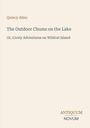 Buchtitel: "The Outdoor Chums on the Lake". Autor: Quincy Allen. Unten steht das Logo "Antiquum Novum". Beige Hintergrund.