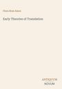 Oben links: Flora Ross Amos. Mitte: Early Theories of Translation. Unten rechts: ANTIQUUM NOVUM. Cremefarbenes Design.
