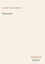 "Lincoln Clarke Andrews", "Manpower", "ANTIQUM NOVUM". Schlichter Hintergrund in hellem Beigeton.