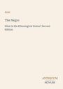 Text: "Ariel, The Negro, What Is His Ethnological Status? Second Edition." Unten rechts "Antiquum Novum". Beige Hintergrund.