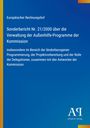 Sonderbericht Nr. 21/2000 zur Verwaltung der Außenhilfe-Programme der Kommission. Blaues Cover, Antiphon Verlag Logo.