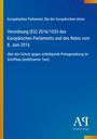 Text: "Verordnung (EU) 2016/1035 des Europäischen Parlaments...". Blaues Cover, gelb-orangefarbener Rand links, Logo unten.