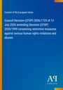Council Decision (CFSP) 2026/1723 vom 13. Juli 2026, Änderung der Entscheidung (CFSP) 2020/1999. Blau mit gelbem Rand.