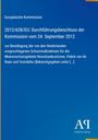„Europäische Kommission, 2012/638/EU: Durchführungsbeschluss vom 24. September 2012, Antiphon Verlag“ auf blauem Hintergrund.