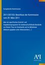 Text zur EU-Richtlinie über Kontrollprogramm für Roten Thun. Blauer Hintergrund mit einem Logo.