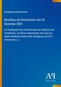 Text: "Beschluss der Kommission vom 24. Dezember 2009... CO2-Emissionen". Blaues Cover mit gelbem Streifen links. "Antiphon Verlag". Logo unten rechts.