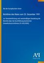 Richtlinie des Rates vom 23. Dezember 1991 zur Vereinheitlichung von Umweltschutzberichten, blauer Hintergrund.