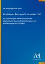 „Rat der Europäischen Union, Richtlinie vom 16. Dezember 1980, Angleichung der Rechtsvorschriften.“ Blaues Design.