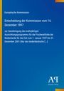 Europäische Kommission, Entscheidung vom 16. Dezember 1997 zur Genehmigung des Programms für die niederländische Fischereiflotte.