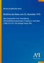 Richtlinie des Rates vom 23. November 1970. Blaues Cover mit gelbem Rand und Antiphon Verlag Logo.