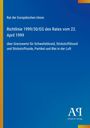„Rat der Europäischen Union: Richtlinie 1999/30/EG über Luftgrenzwerte.“ Blaues Cover mit Verlagslogo.