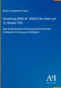 Verordnung (EWG) Nr. 3030/93 vom 12. Oktober 1993, Importregeln für Textilwaren. Blaues Cover mit Antiphon Verlag Logo.