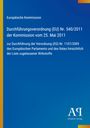 Text über EU-Kommission und Verordnung in Weiß auf blauem Hintergrund. Logo "AP" Antiphon Verlag unten rechts.