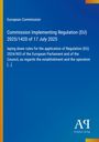 Text zur EU-Verordnung auf blauem Hintergrund und weißem Verlagslogo.