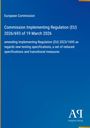 EU-Kommission Implementing Regulation (EU) 2026/693 vom 19. März 2026, Anpassung neuer Testspezifikationen. Blaues Layout.