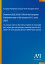 Directive (EU) 2024/1788 über Regeln für den Markt für erneuerbare Gase. Blaues Design mit "Aπ" Logo.