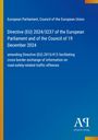 Europäische Parlament, Rat der Europäischen Union. Directive (EU) 2024/3237, 19. Dezember 2024. Logo unten rechts.