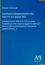 Commission Delegated Directive (EU) 2023/277, behandelt die Aktualisierung der Liste verteidigungsbezogener Produkte.
