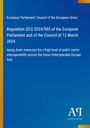 Regulation (EU) 2024/903 des Europäischen Parlaments, Maßnahmen zur Interoperabilität im öffentlichen Sektor. Blaues Design.