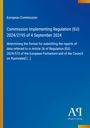 Titel der EU-Verordnung 2024/2195. Blauer Hintergrund mit Farbstreifen am Rand, weißes Logo unten.