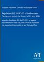 Regulation (EU) 2024/1623 des EU-Parlaments, Änderung der Verordnung zu Kredit-, Markt- und operationellem Risiko. Logo: Antiphon Verlag.