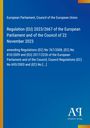 Text: Regulation (EU) 2023/2667, Council of 22 Nov 2023. Blau mit gelbem Rand, Logo unten rechts.