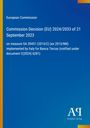 Text: "European Commission, Commission Decision (EU) 2024/2033..." Logo: "Antiphon Verlag" auf blauem Hintergrund.