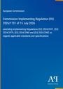 Titel: "Commission Implementing Regulation (EU) 2026/1731 of 15 July 2026". Blauer Hintergrund, Logo unten rechts.