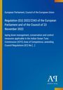 Regulation (EU) 2022/2343 des Europäischen Parlaments und Rates, Maßnahmen im IOTC-Gebiet, blauer Hintergrund.