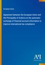Titel: "Agreement between the European Union and the Principality of Andorra". Blaues Cover mit Verlagslogo.