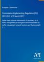 Titel: Commission Implementing Regulation (EU) 2017/373. Blaues Design mit EU-Kommission Hinweis. Logo: AP Antiphon Verlag.