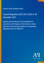 Text: Council Regulation (EU) 2021/2283, autonom. tariff quotas. Hintergrund: Blau mit gelbem Streifen links. Logo unten rechts.
