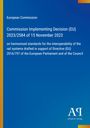 "European Commission" oben, gefolgt von einem langen Titel zur Interoperabilität von Bahnsystemen, blauer Hintergrund.