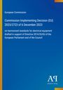 "Commission Implementing Decision (EU) 2023/2723. Blau mit EU-Bezug, Logo Antiphon Verlag."