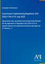 "Commission Implementing Regulation (EU) 2025/1706 of 25 July 2025" auf blauem Hintergrund. Unten rechts ein Logo.